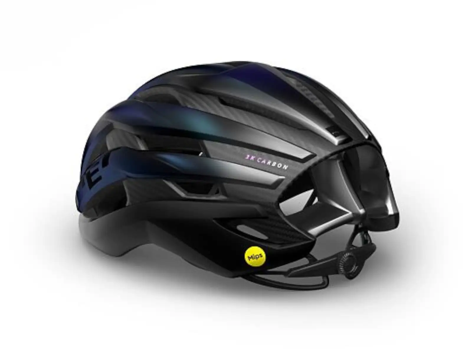 MET Trenta 3K Carbon MIPS helmet Blue Iridescent/Matt