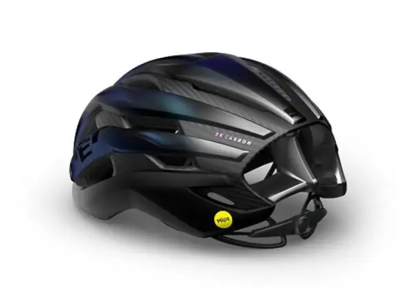 MET Trenta 3K Carbon MIPS helmet Blue Iridescent/Matt
