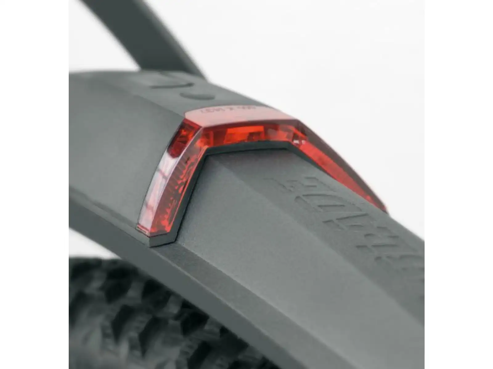 SKS Nightblade rear mudguard with integrated light flashing mode black
