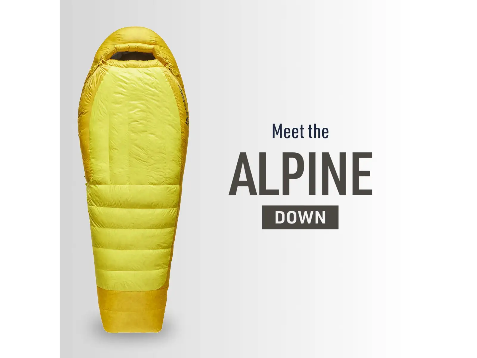 Sea To Summit Alpine Down Regular sleeping bag -29C Blazing Yellow
