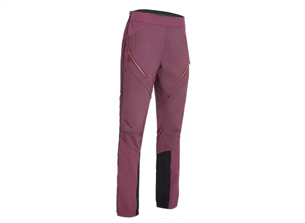 Silvini Foresta women's ski touring pants Plum/Orange
