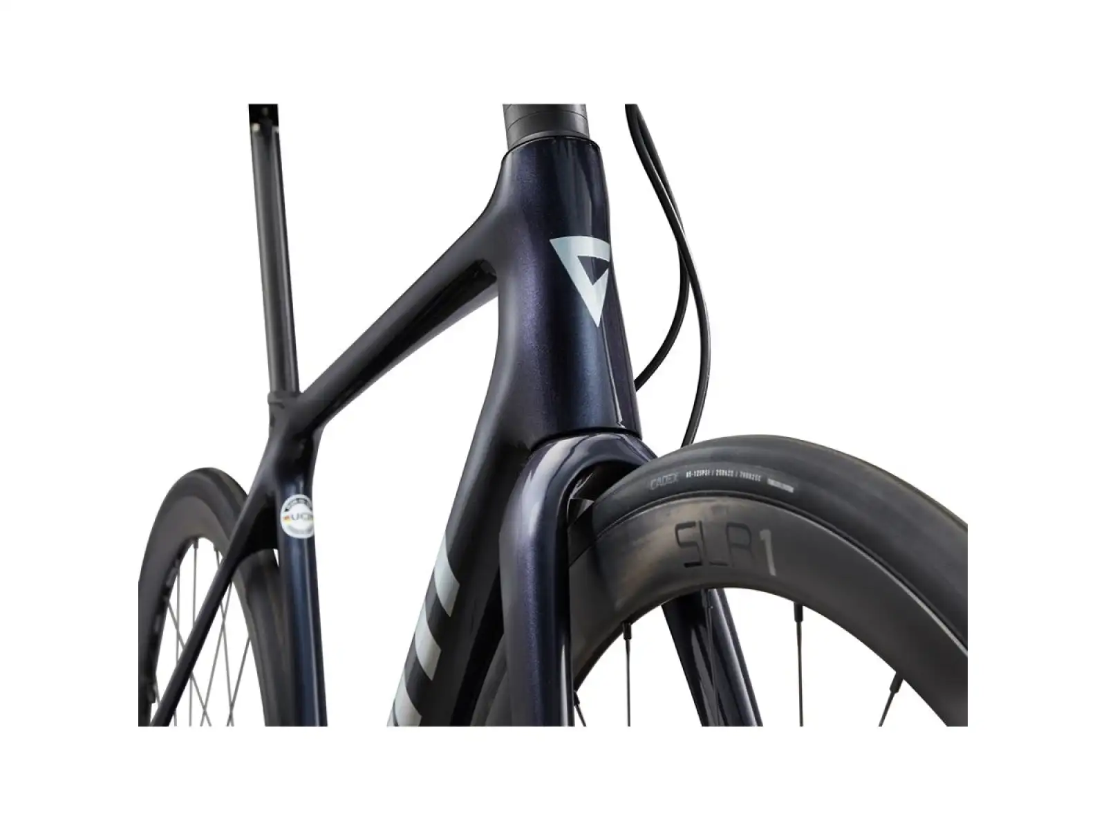 Giant TCR Advanced Pro 0 Disc Di2 GE road bike cold night
