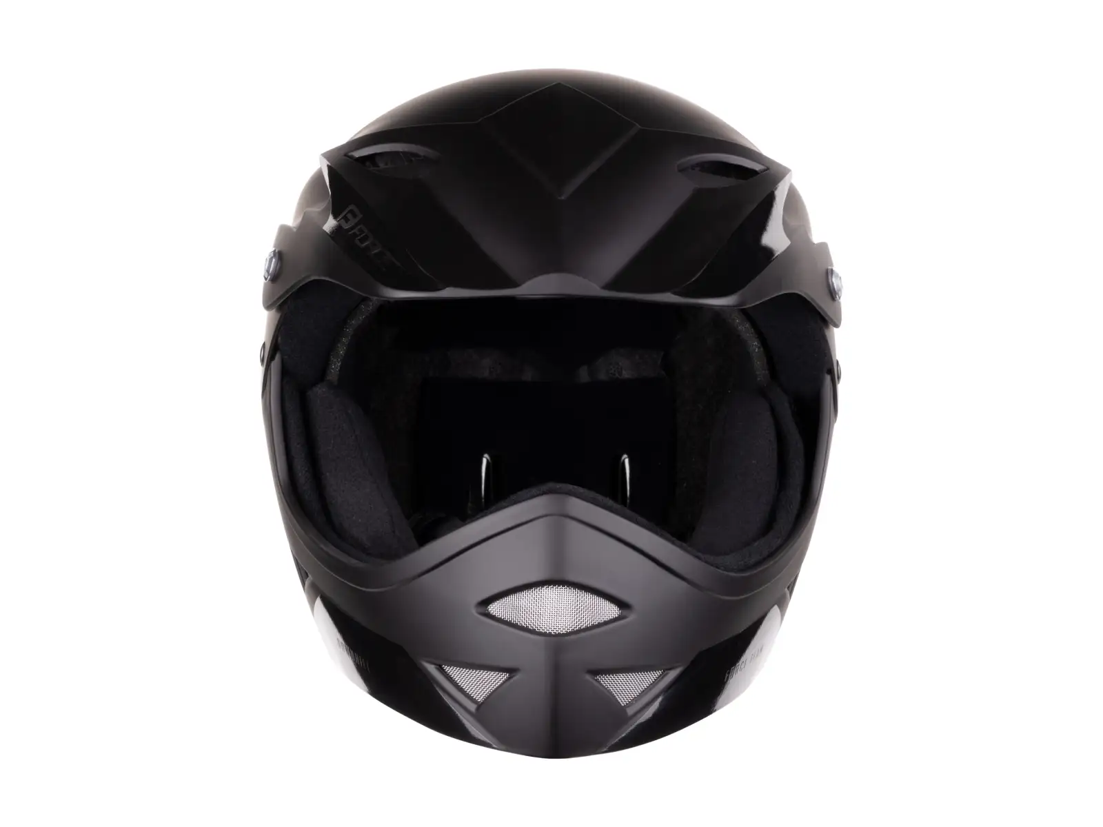 Force Downhill Junior helmet black matte