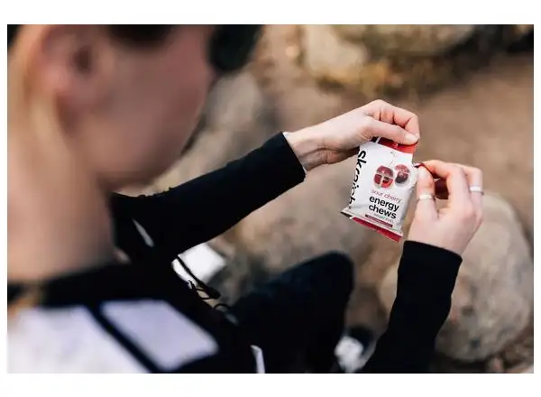 Skratch Labs Energy Chews fruit candy 50 g cherry + caffeine