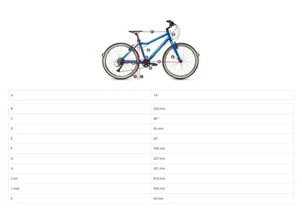 Academy Grade 2 children's bike 14" turquoise