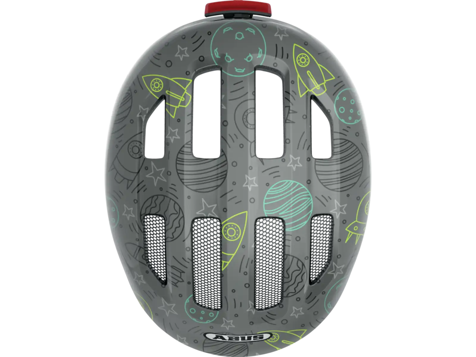 Abus Smiley 3.0 LED kids helmet Grey Space