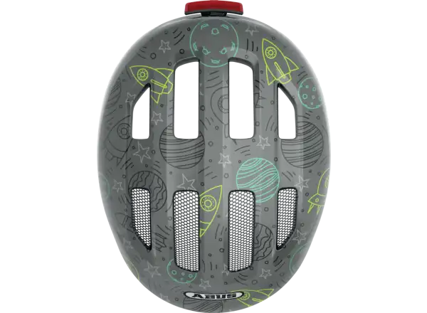 Abus Smiley 3.0 LED kids helmet Grey Space
