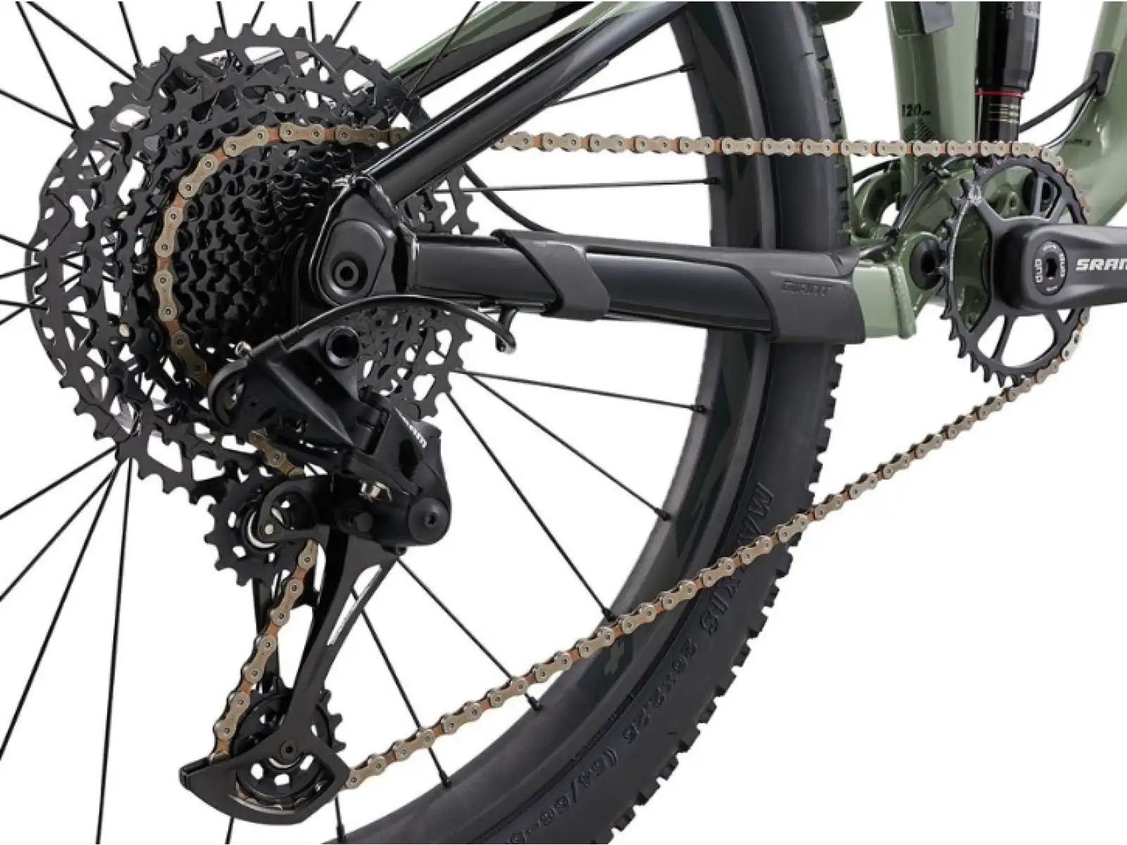 Giant Trance Jr 26 full-suspension children's bike Shale Green