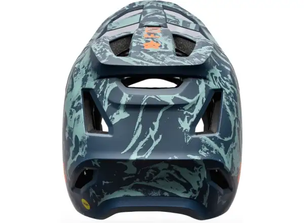 Fox Rampage Image Print kids helmet Arctic Blue