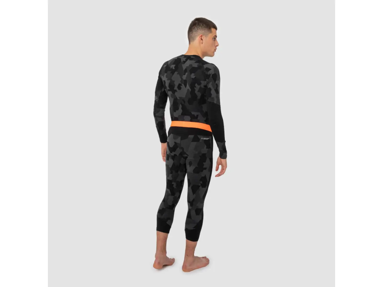 Salewa Cristallo men's long sleeve shirt black out