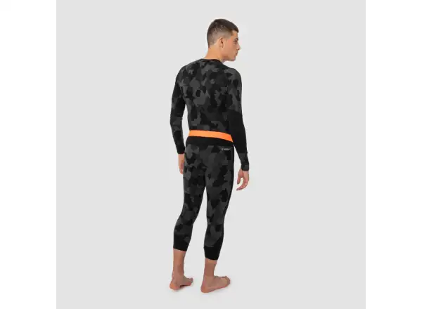 Salewa Cristallo men's long sleeve shirt black out