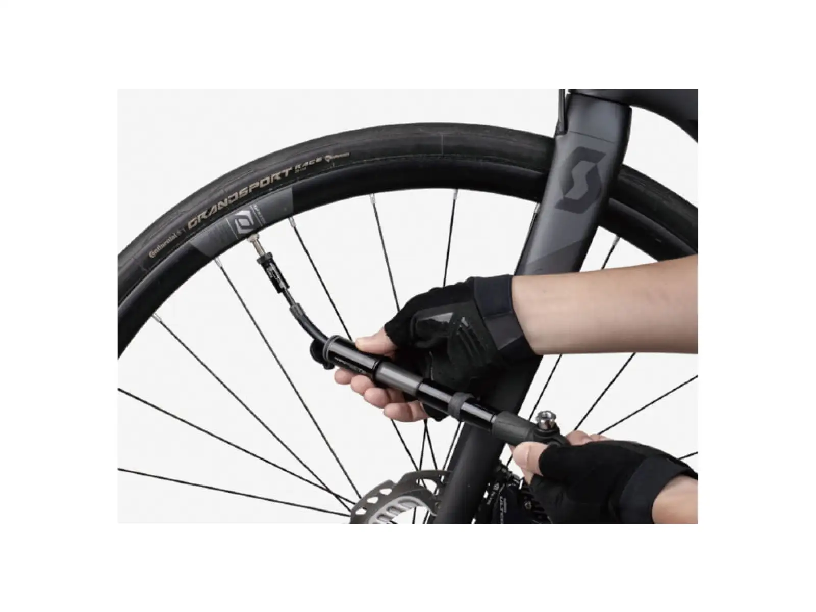 Topeak Hybrid Rocket HP mini pump black