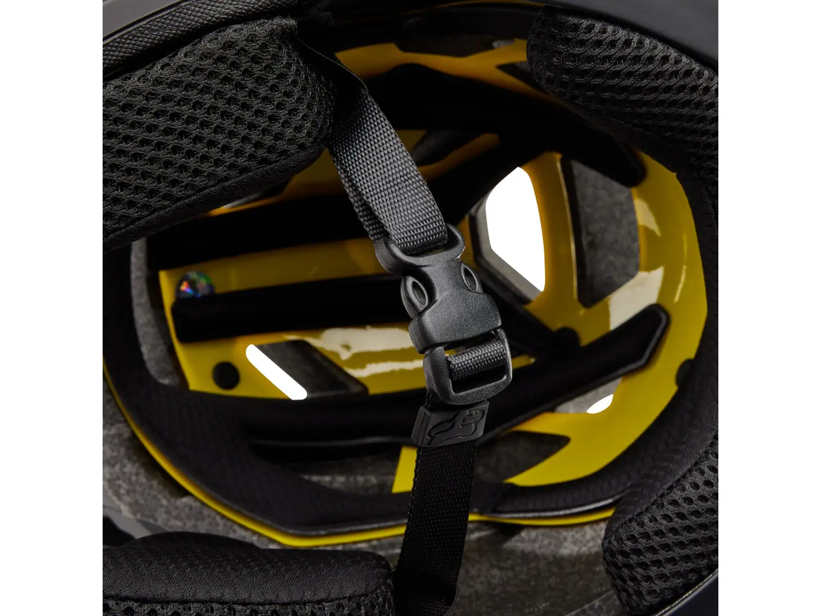 Fox Yth Proframe Matte Ce children's cycling helmet Matte Black