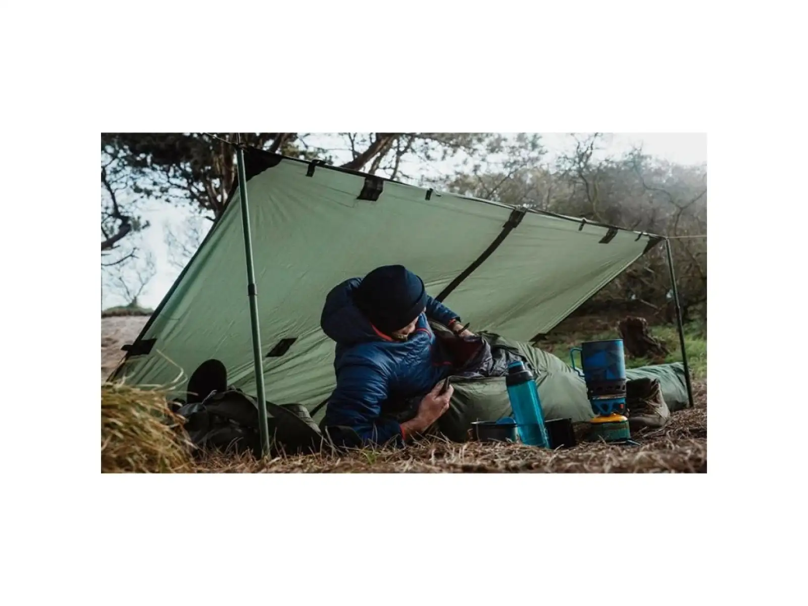 Highlander Basha bivouac tarp green
