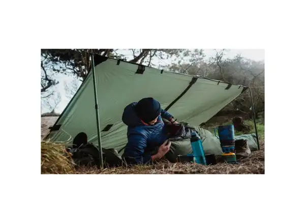Highlander Basha bivouac tarp green