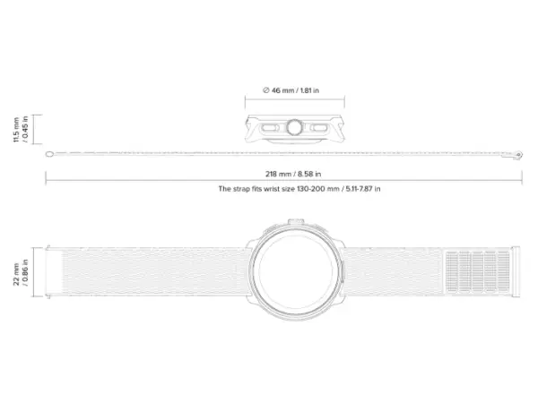 Suunto Run smart watch Lime