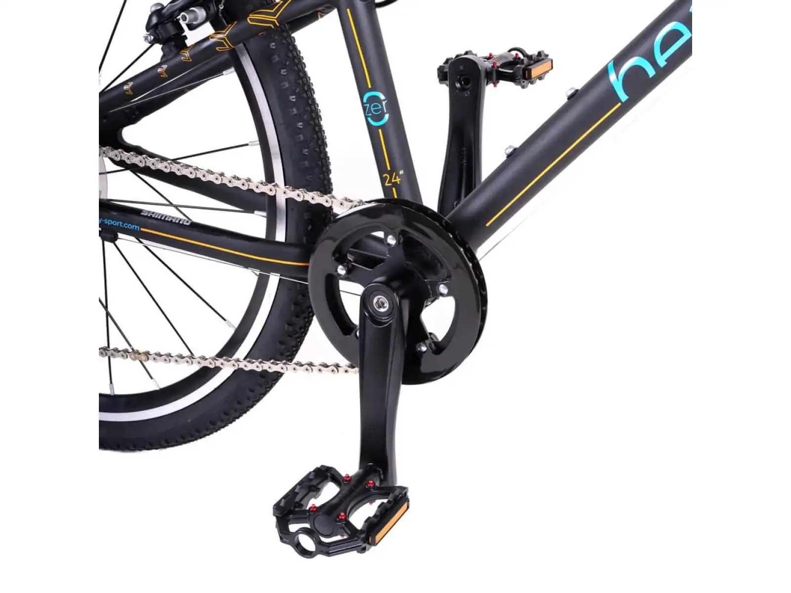 Beany Zero 24 children's bike Black