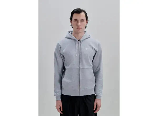 POC Zip Hoodie zip-up hooded sweatshirt Grey Melange