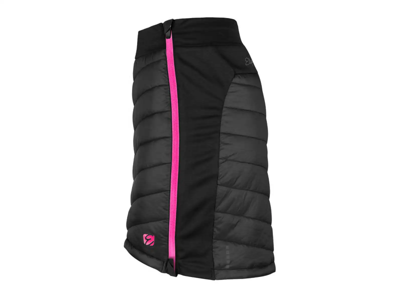 Etape Alaska insulated women's skirt black/pink
