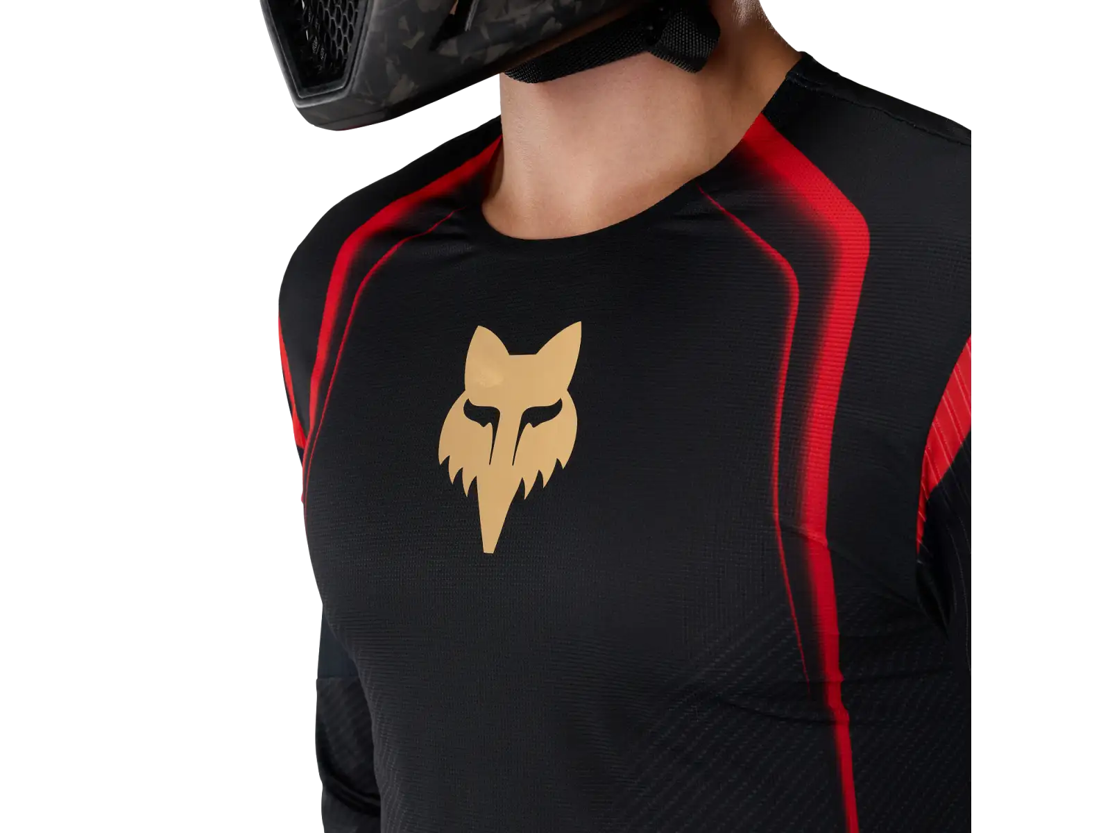 Fox Flexair Ls Jersey Goldstone Se men's jersey Black
