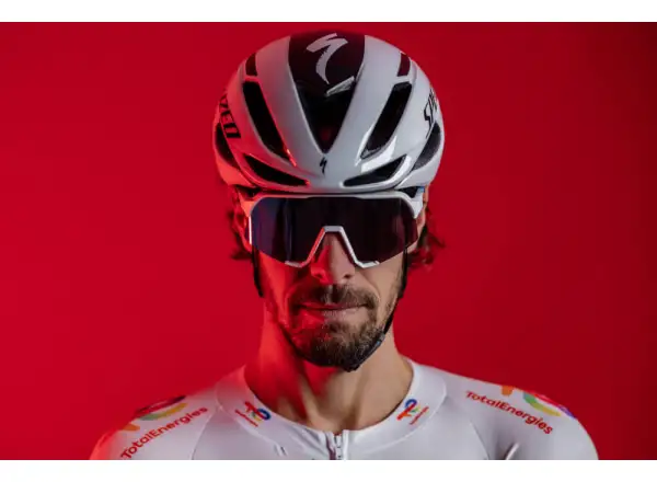 100% S3 Glasses TotalEnergies Team Matte White / HIPER Lens