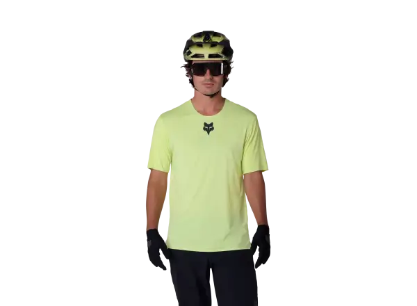 Fox Flexair men's jersey short sleeve Lime