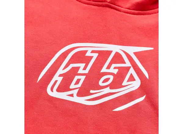 Troy Lee Designs Badge kids hoodie Scarlet
