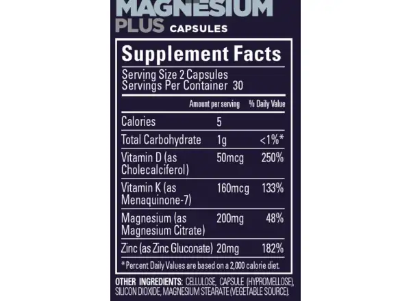 GU Roctane Magnesium Plus 60 capsules