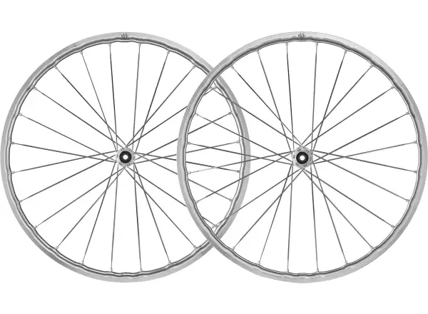 Mavic Ksyrium SL Heritage disc CL spoked wheels hub body Shimano HG11 silver