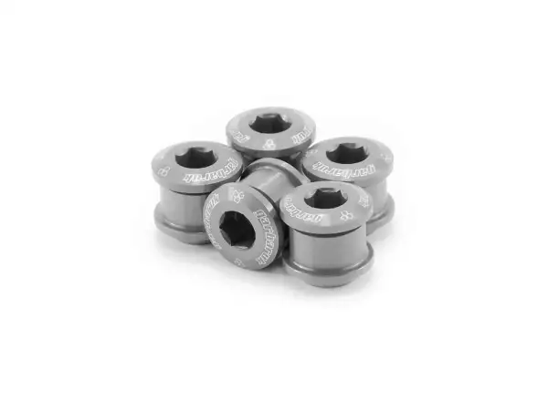 Garbaruk chainring bolt set Silver