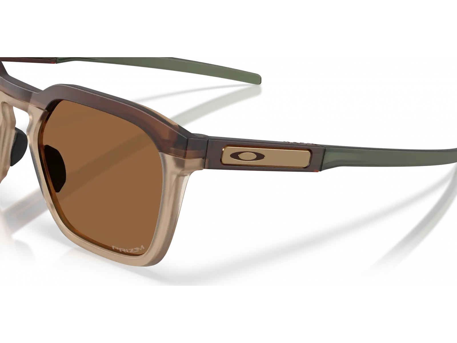 Oakley HSTN SQ 2.0 glasses Matte Rootbeer/Prizm Bronze