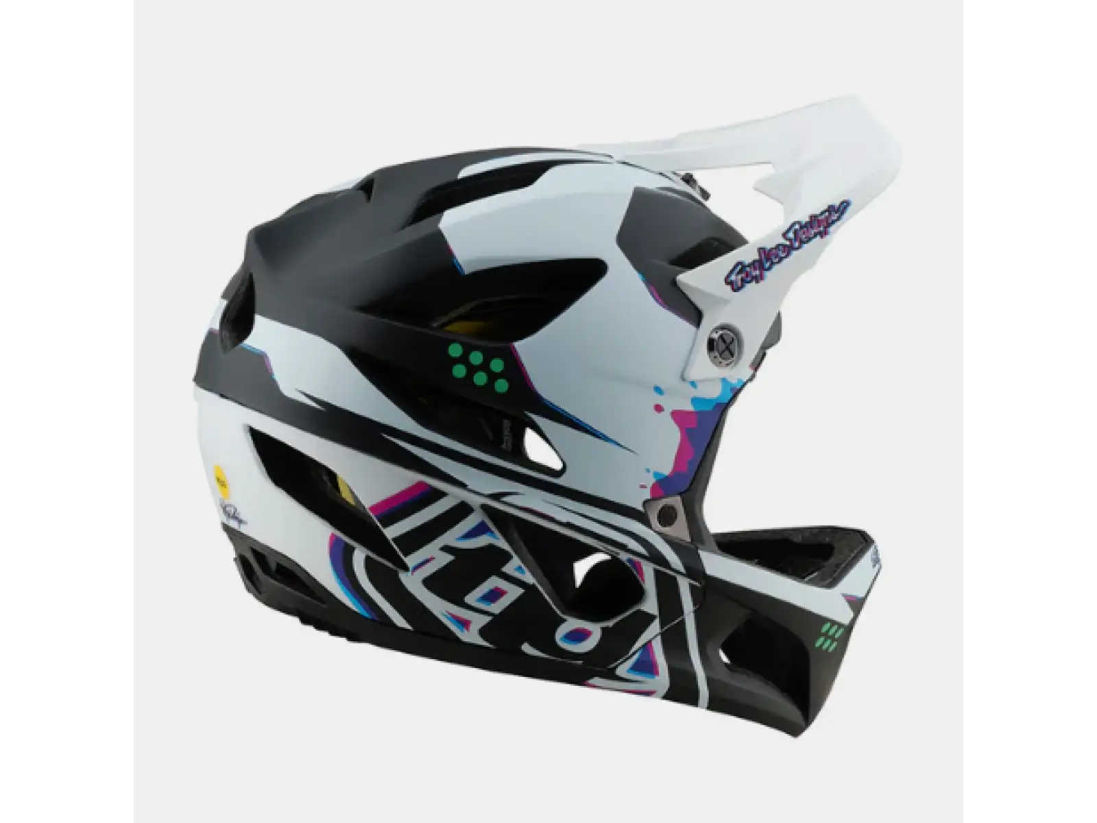Troy Lee Designs Stage helmet Trooper White