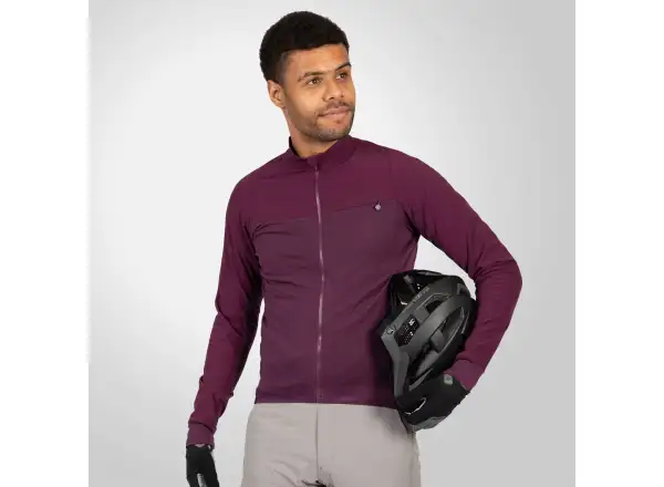 Endura GV500 men's jersey long sleeve Lilac