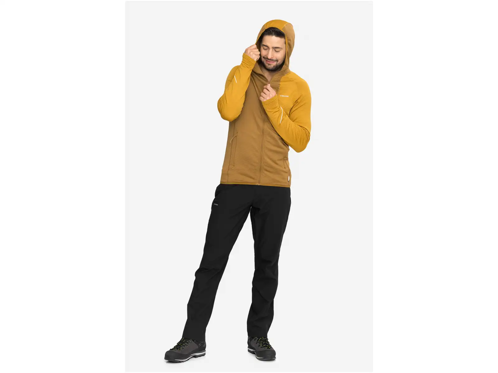 Viking Birger men's sweatshirt Brown/Yellow