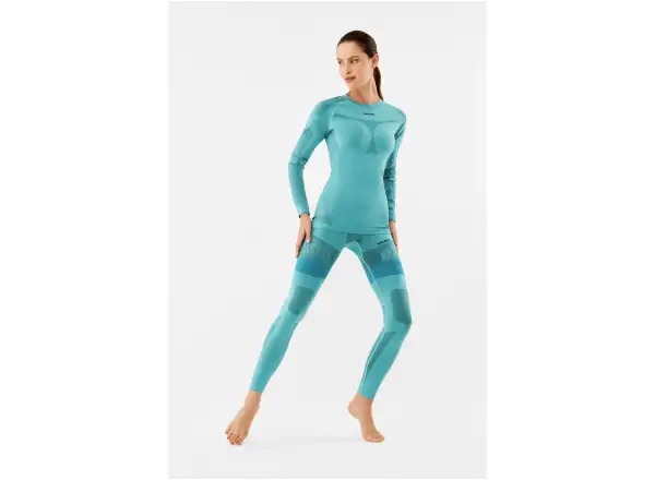 Viking Volcanica women's set Turquiose/Black
