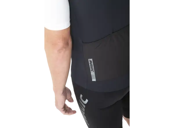 Mavic Essential men's jersey short sleeve Black/White