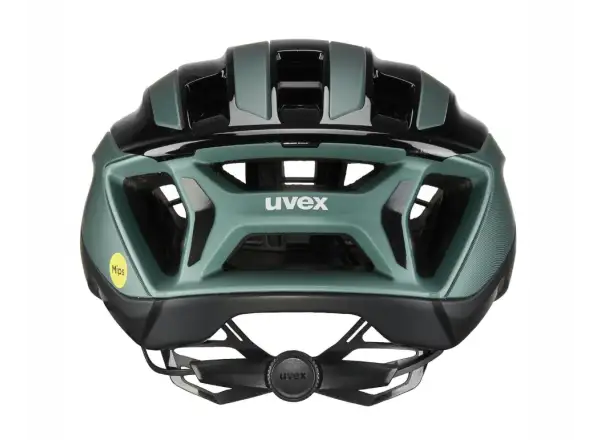 Uvex Surge Aero MIPS road helmet Black/Sage Green Matt