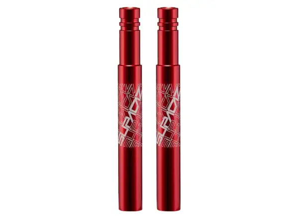 Supacaz Valve Extenderz valve extender 50 mm Red