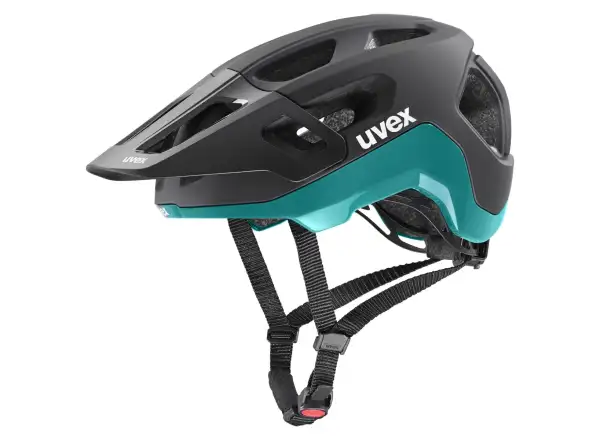 Uvex React helmet Black/Teal Matt