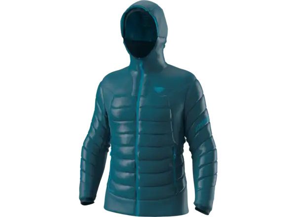 Dynafit Free Down RDS men's down jacket with hood Petrol
