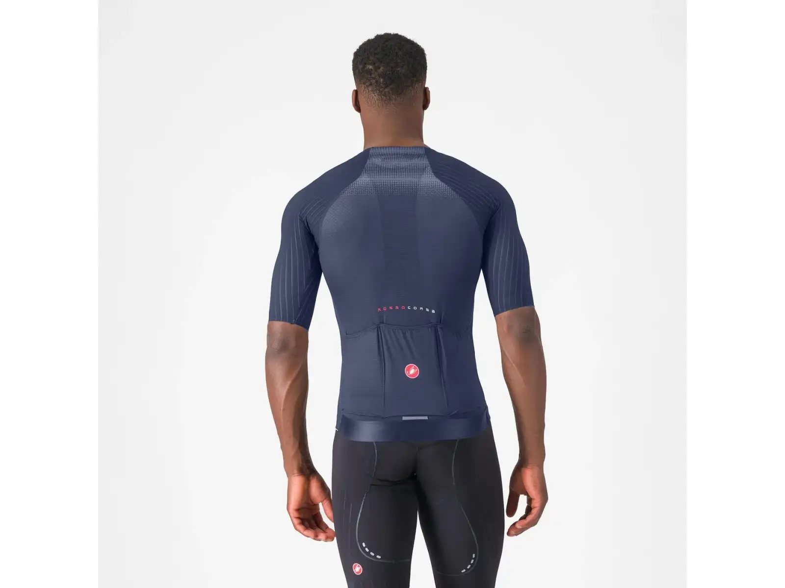 Castelli Aero Race 8S men's jersey short sleeve Belgian Blue