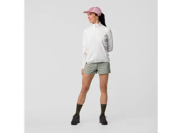 Salewa Puez Waffle HYB PL women's sweatshirt White