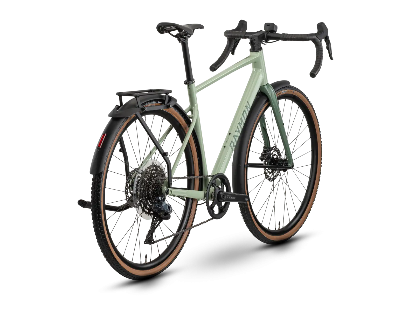 Raymon Territ Auto Street gravel bike SalviaGreen/SageGreen