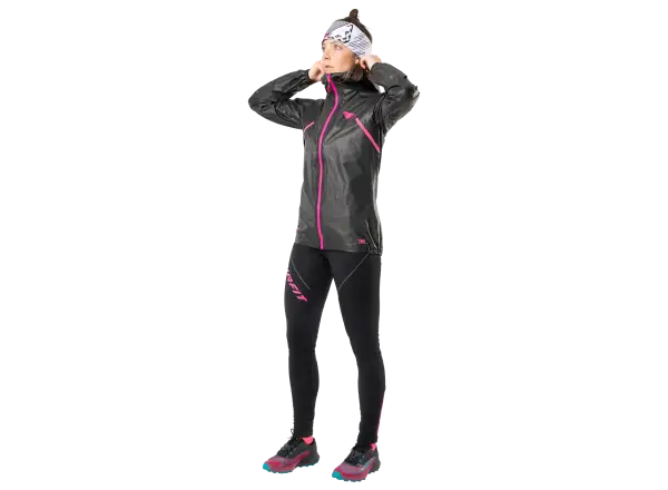 Dynafit Winter women's running leggings Black Out