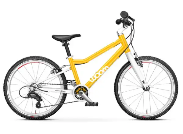Woom 4 Yellow 20 children's bike