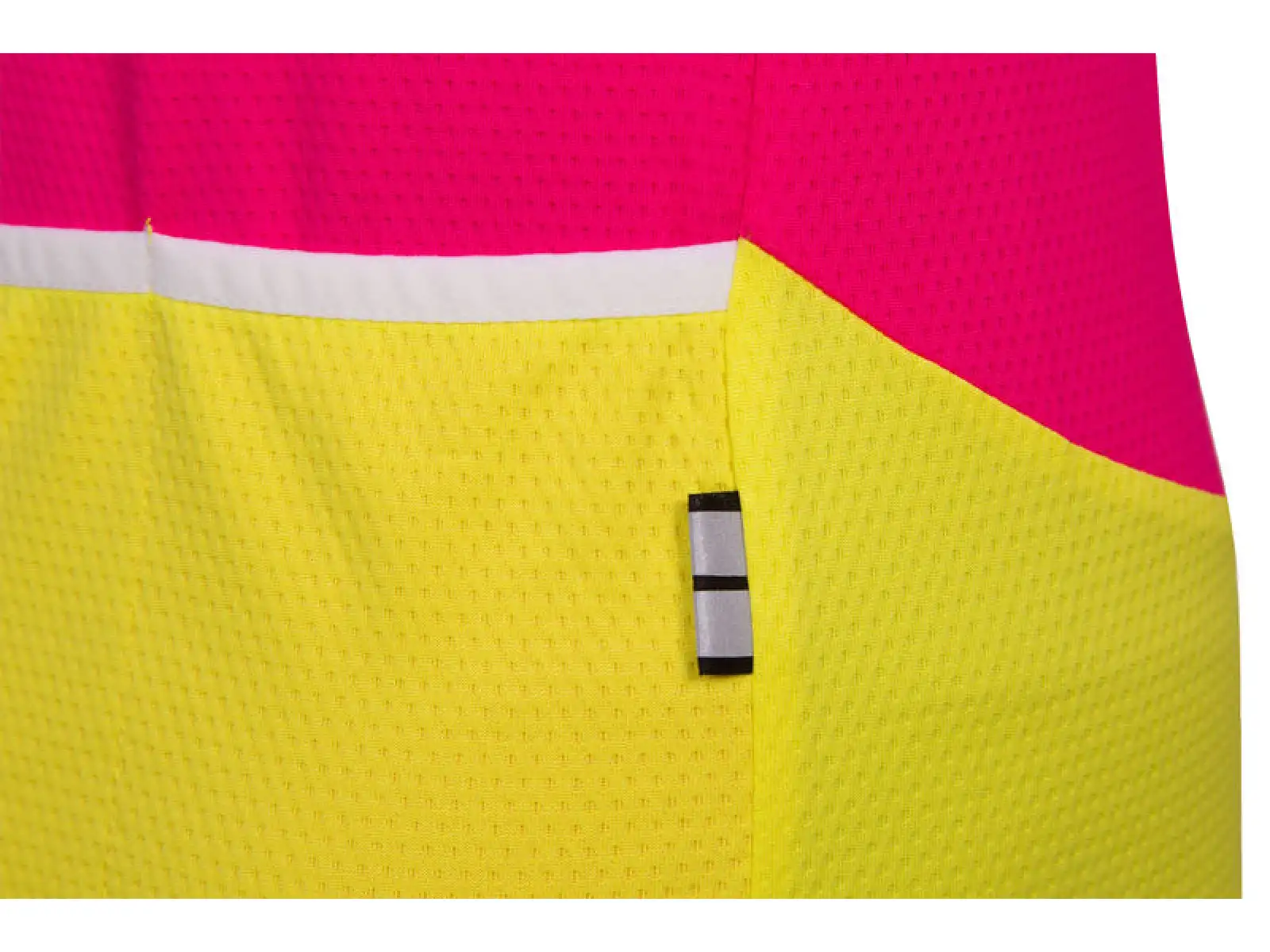 Etape Peddy kids jersey short sleeve pink/lime
