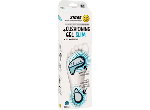 Sidas Cushioning Gel Slim insoles 1 pair