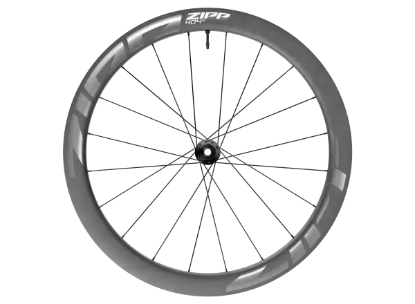 Zipp 404 S Carbon Tubeless CenterLock A1 front wheelset dark grey
