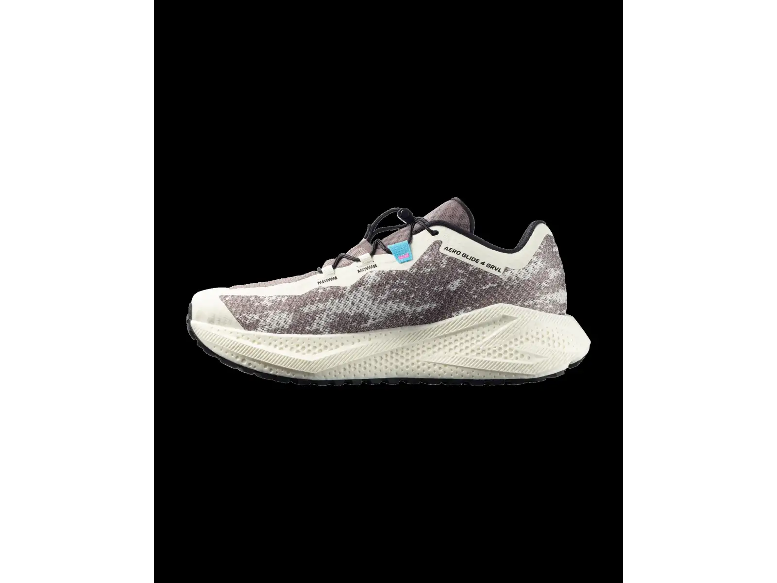 Salomon Aero Glide 4 GRVL men's running shoes Vanila/Black/Iron