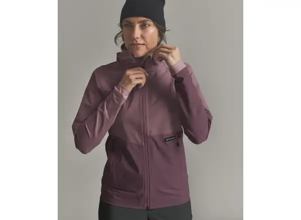 Ortovox Venet Softshell Hooded Jacket women's softshell jacket with hood Dusk Rose